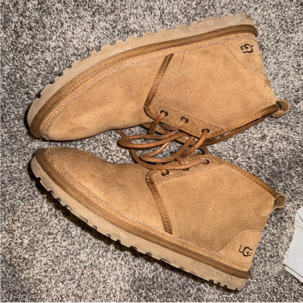 UGG Women's Tan Suede Ankle Boots